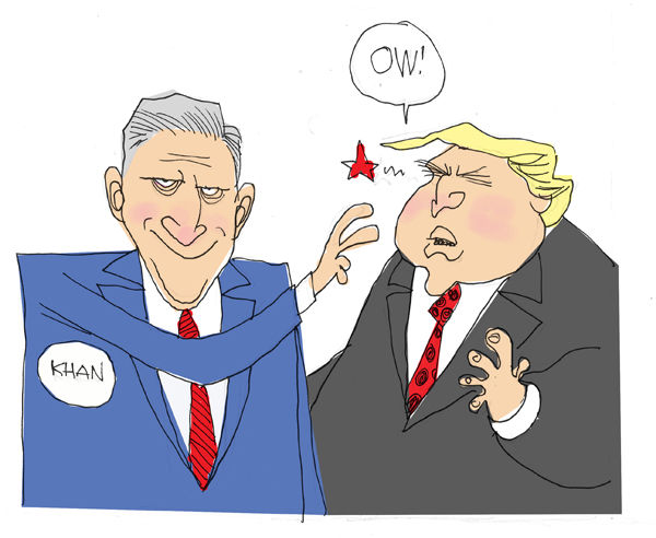 The latest editorial cartoon